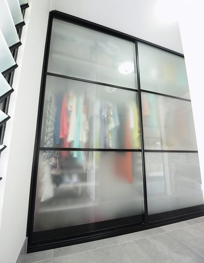 Frosted Glass Multi Panel Wardrobe Doors