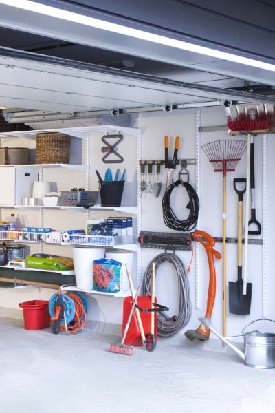 elfa garage utility storage
